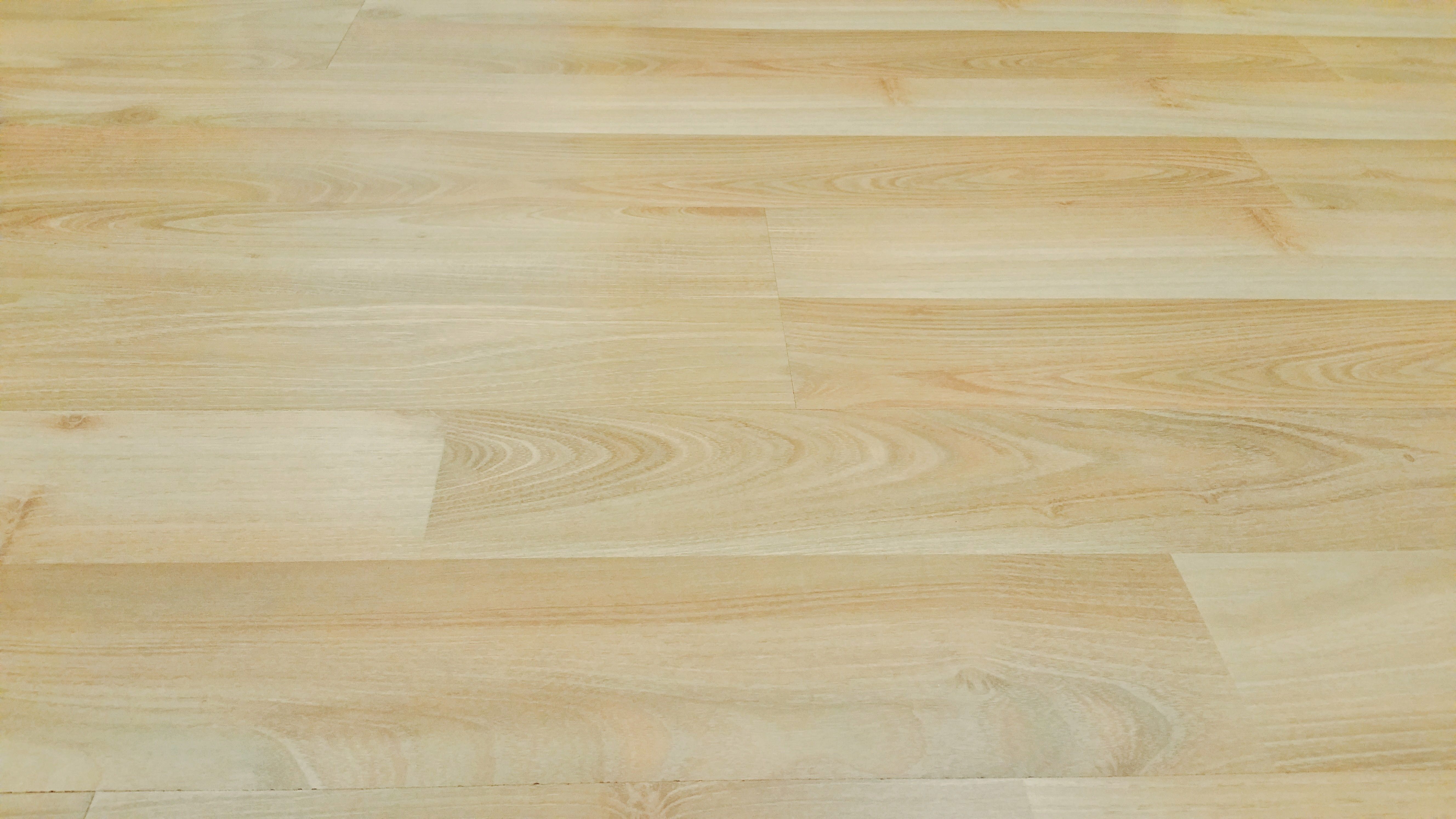 Hardwood floor restoration example